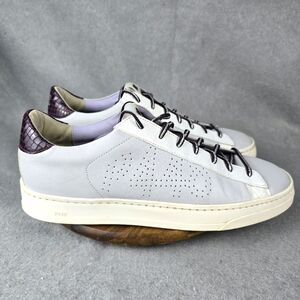 P448 Jack Perforated Sneaker Size 42  Gray and White‎